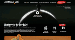 Desktop Screenshot of eventdinner.com